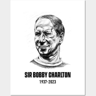 Sir Bobby Charlton RIP Glory Posters and Art